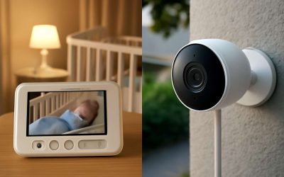 Baby Monitor vs Security Camera: Which One Offers Better Peace of Mind for Your Home and Baby?