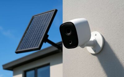 Illuminate View: solar panel security camera for worry-free outdoor protection.