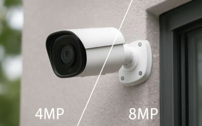 Which is better: security camera 4mp vs 8mp for sharper footage?