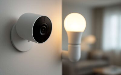 Upgrade Home Security with a security camera and light bulb that actually works