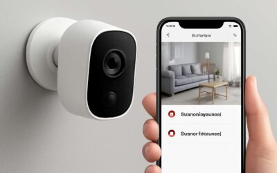 Effortless Home Surveillance: See through a security camera to cell phone anytime