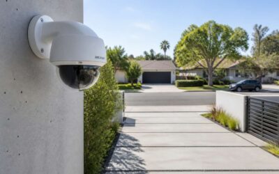 The security camera system provides real-time monitoring and instant alerts.