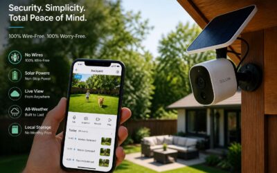 Install wireless outdoor security camera no monthly fee and save money.